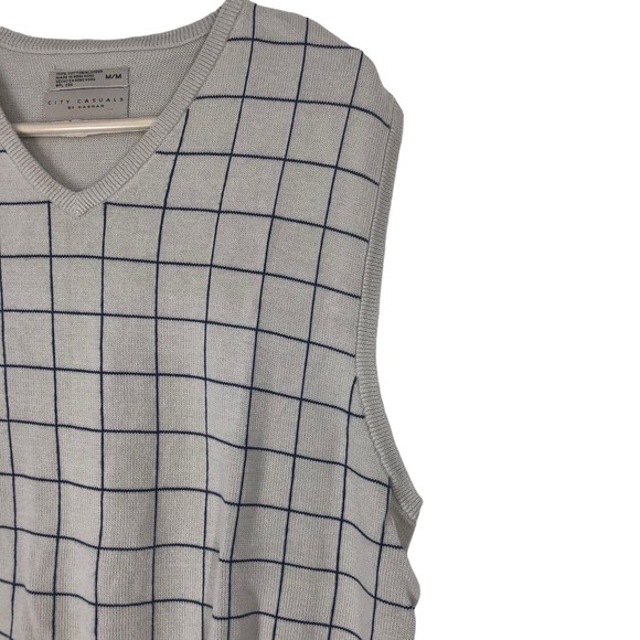 City Casuals Vintage Golfers Vest by Haggar SZ M Made in Hong Kong - Picture 3 of 5